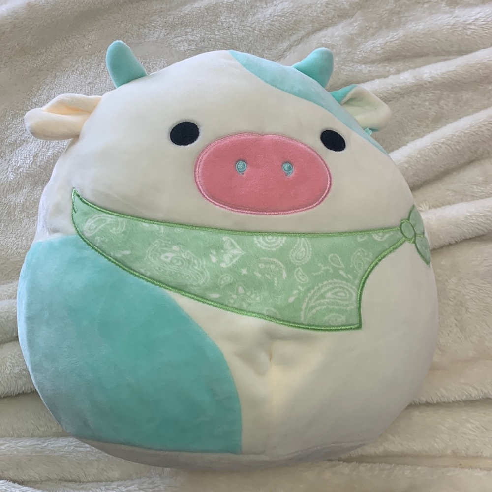 Cow Squish with bandanna